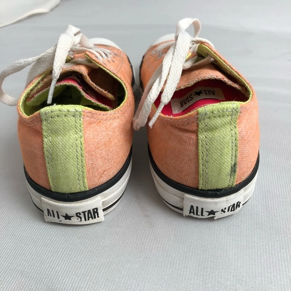 Converse All Star unisex cantaloupe color low top sneakers